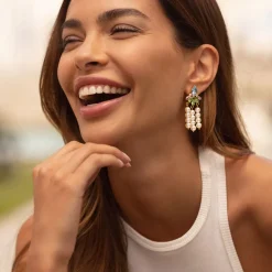 Caroline Svedbom Örhängen-Afrodite Earrings/Pastel Combo