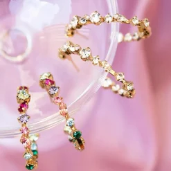 Caroline Svedbom Örhängen-Antonia Loop Earrings