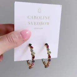 Caroline Svedbom Örhängen-Antonia Loop Earrings
