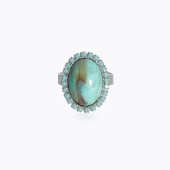 Caroline Svedbom Ringar-Boho Turqouise Ring/Turquoise Matt
