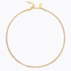 Caroline Svedbom Halsband-Crystal Navette Necklace/Crystal