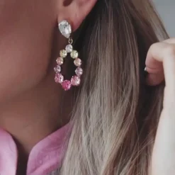 Caroline Svedbom Örhängen-Delia Earrings/Pastel Rainbow Combo