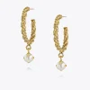 Caroline Svedbom Örhängen-Elena Earrings/Pearl