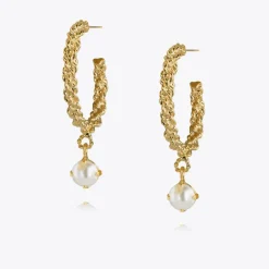 Caroline Svedbom Örhängen-Elena Earrings/Pearl
