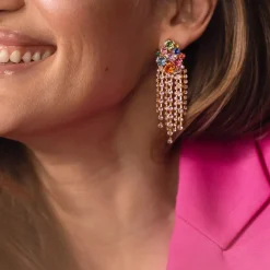 Caroline Svedbom Örhängen-Elissa Earring/Rainbow Combo