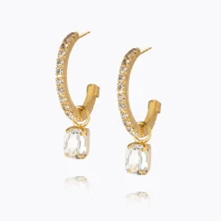 Caroline Svedbom Örhängen-Emila Earrings/Crystal