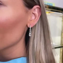 Caroline Svedbom Örhängen-Emila Earrings/Crystal