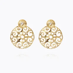 Caroline Svedbom Örhängen-Evanna Earrings/Crystal