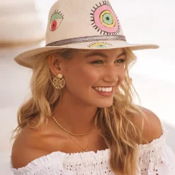 Caroline Svedbom Örhängen-Evanna Earrings/Crystal