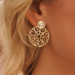 Caroline Svedbom Örhängen-Evanna Earrings/Crystal
