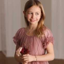 Caroline Svedbom Armband-Flower Girl Bracelet/Vintage Rose (Children Size)