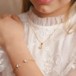 Caroline Svedbom Halsband-Flower Girl Necklace/Crystal (Children Size)
