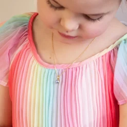 Caroline Svedbom Halsband-Girls Necklace/Light Sapphire (Children Size)