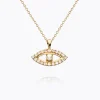 Caroline Svedbom Halsband-Greek Eye Pearl Necklace