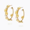 Caroline Svedbom Örhängen-Laurel Earrings/Crystal