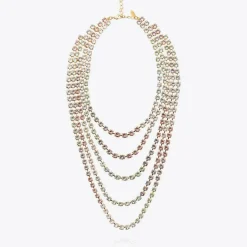 Caroline Svedbom Halsband-Leone Necklace/Pastel Combo