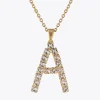 Caroline Svedbom Halsband-Letter Necklace A/Crystal