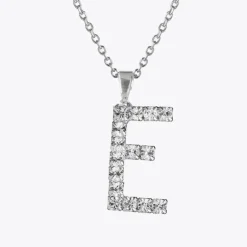Caroline Svedbom Halsband-Letter Necklace E/Crystal