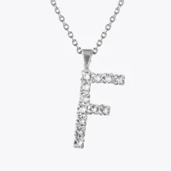 Caroline Svedbom Halsband-Letter Necklace F/Crystal