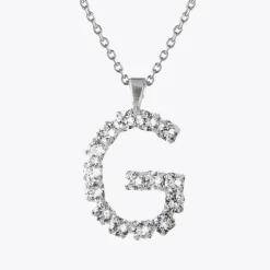 Caroline Svedbom Halsband-Letter Necklace G/Crystal