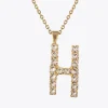 Caroline Svedbom Halsband-Letter Necklace H/Crystal