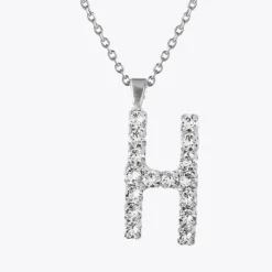 Caroline Svedbom Halsband-Letter Necklace H/Crystal