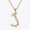 Caroline Svedbom Halsband-Letter Necklace J/Crystal