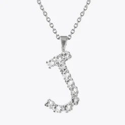 Caroline Svedbom Halsband-Letter Necklace J/Crystal