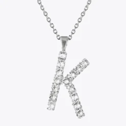 Caroline Svedbom Halsband-Letter Necklace K/Crystal