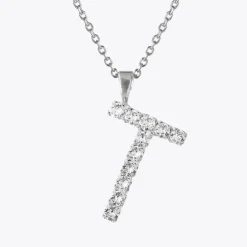 Caroline Svedbom Halsband-Letter Necklace T/Crystal