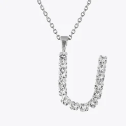 Caroline Svedbom Halsband-Letter Necklace U/Crystal