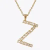 Caroline Svedbom Halsband-Letter Necklace Z/Crystal