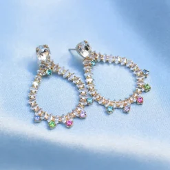 Caroline Svedbom Örhängen-Lily Earrings/Rainbow Combo