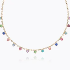 Caroline Svedbom Halsband-Lily Necklace/Rainbow Combo