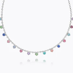 Caroline Svedbom Halsband-Lily Necklace/Rainbow Combo