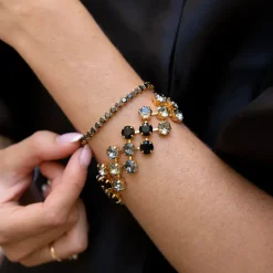 Caroline Svedbom Armband-Livia Bracelet/Black Combo