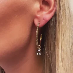 Caroline Svedbom Örhängen-Lydia Loop Earrings