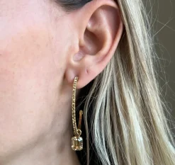 Caroline Svedbom Örhängen-Lydia Loop Earrings