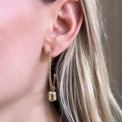 Caroline Svedbom Örhängen-Lydia Loop Earrings