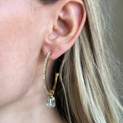 Caroline Svedbom Örhängen-Lydia Loop Earrings