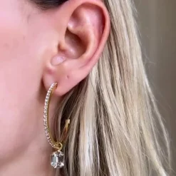 Caroline Svedbom Örhängen-Lydia Loop Earrings