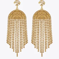 Caroline Svedbom Örhängen-Melinda Earring/Golden Shadow + Vintage Rose