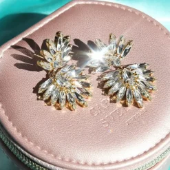 Caroline Svedbom Örhängen-Mini Cina Earrings/Crystal