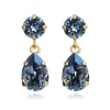 Caroline Svedbom Örhängen-Mini Drop Earrings/Denim Blue