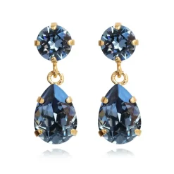 Caroline Svedbom Örhängen-Mini Drop Earrings/Denim Blue