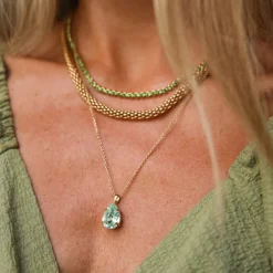 Caroline Svedbom Halsband-Mini Drop Necklace
