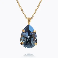 Caroline Svedbom Halsband-Mini Drop Necklace/Denim Blue