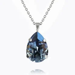 Caroline Svedbom Halsband-Mini Drop Necklace/Denim Blue
