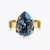 Caroline Svedbom Ringar-Mini Drop Ring/Denim Blue