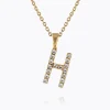 Caroline Svedbom Halsband-Mini Letter Necklace H/Crystal